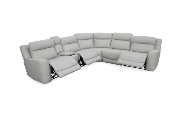 Canmore Gray 6 Piece Power Reclining Sectional - Image 2