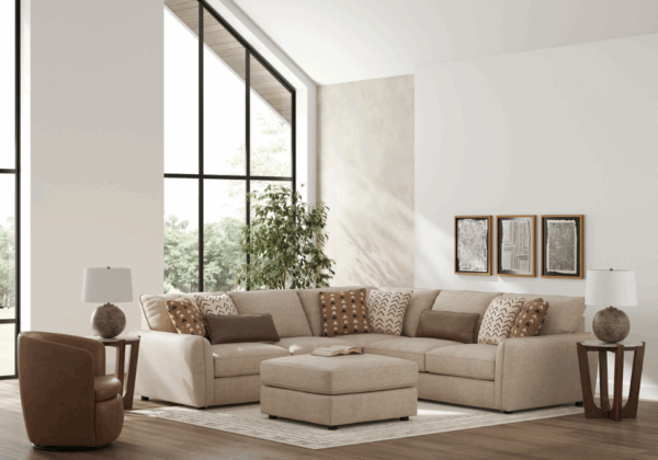 Seyler Sand Three-Piece Sectional - Image 2
