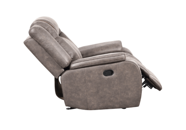 Griffin Brown Glider Recliner - Image 2