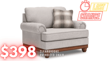 Last Chance Deal! - Clearbrooke Sandstone Chair and a Half