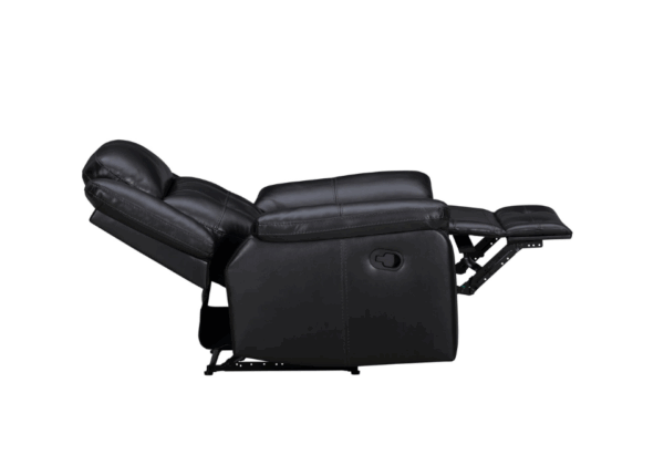 Shaw Black Recliner - Image 3
