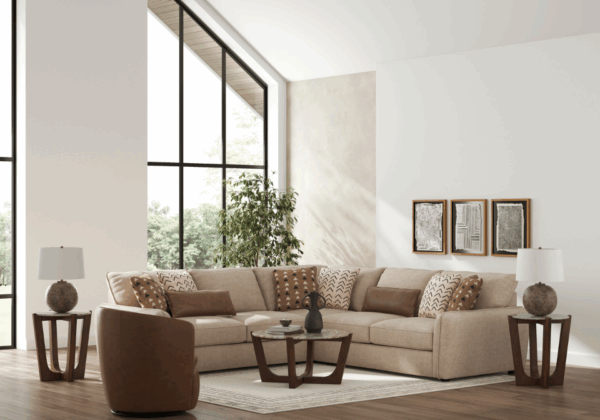 Seyler Sand Three-Piece Sectional - Image 7