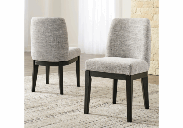 Burkhaus Biege Dining UPH Side Chair - Image 3