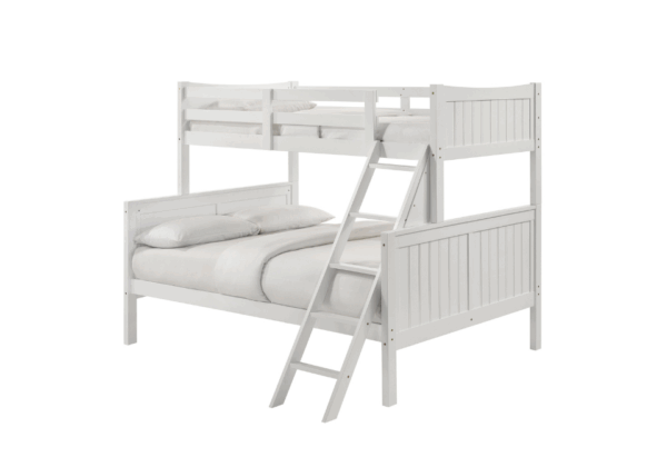 Sami White Bunk Bed Twin/Full
