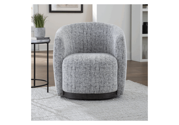 Jayson Gray Swivel Chair - Image 2