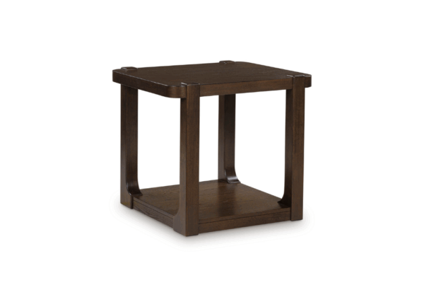 Breckington Rectangular End Table w/ Shelf