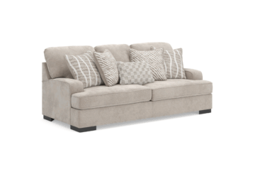 High Profile Taupe Sofa