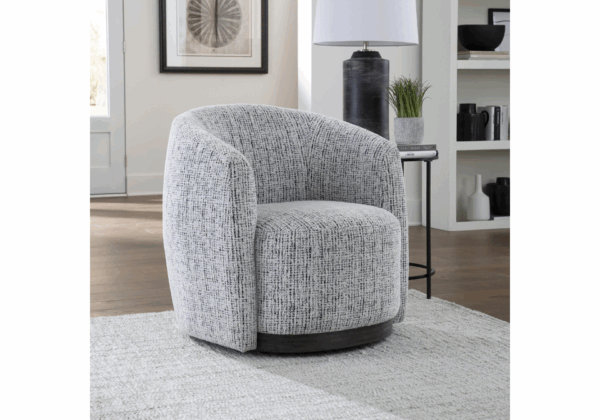 Jayson Gray Swivel Chair - Image 3