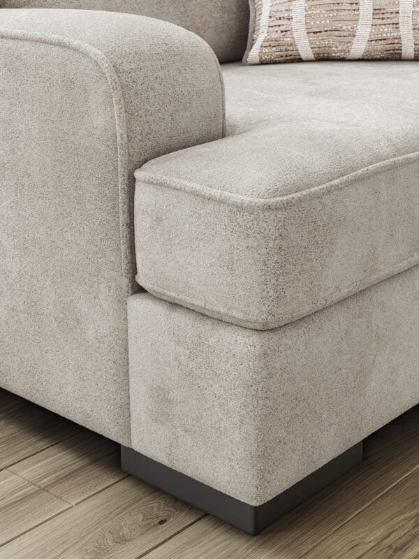 High Profile Taupe Sofa - Image 2