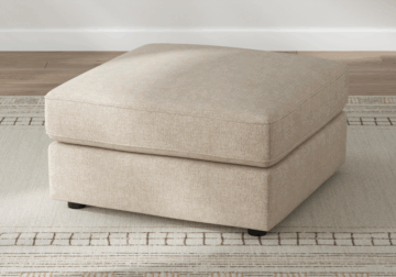 Seyler Sand Oversized Accent Ottoman