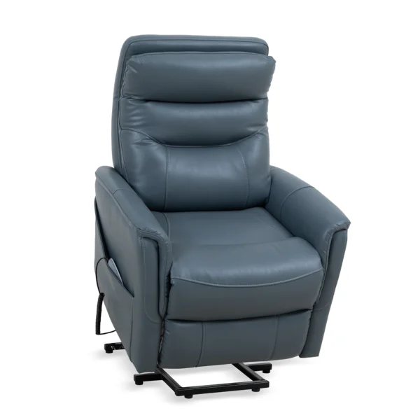 Casper Blue Power Lift Recliner - Image 3