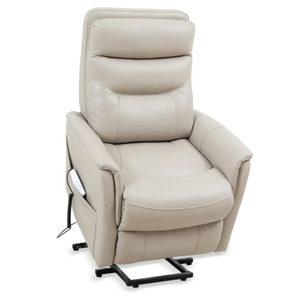 Casper Cream Power Lift Recliner - Image 3