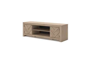 Cayboni Tan Large TV Stand