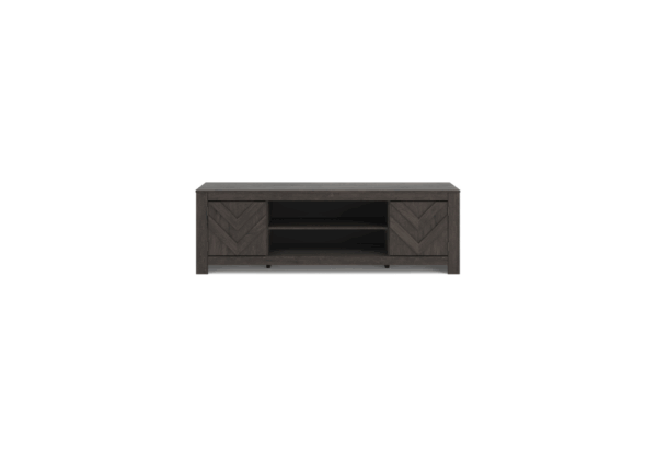 Cayboni Black Large TV Stand - Image 2
