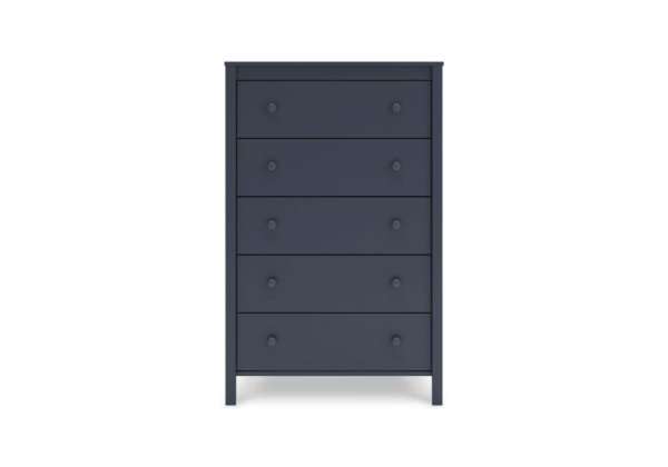 Simmenfort Navy Five Drawer Chest - Image 2