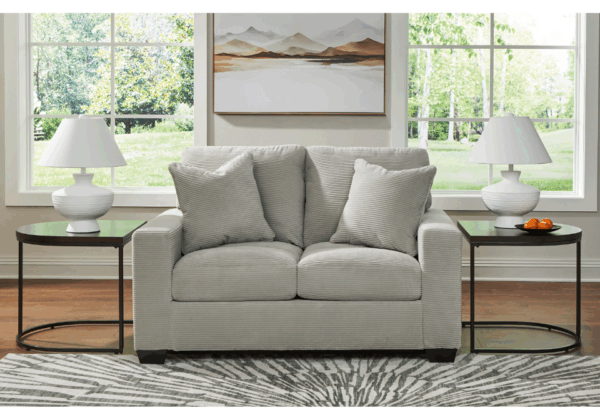 Greenbriar Smoke Loveseat - Image 3