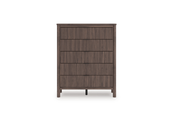 Pamytta Brown Five-Drawer Chest - Image 3