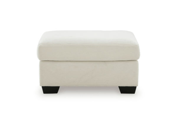 Greenbriar Ivory Ottoman - Image 2