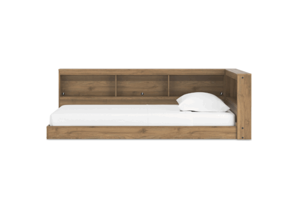 Deanlow Honey Twin Bookcase Storage Bed - Image 2