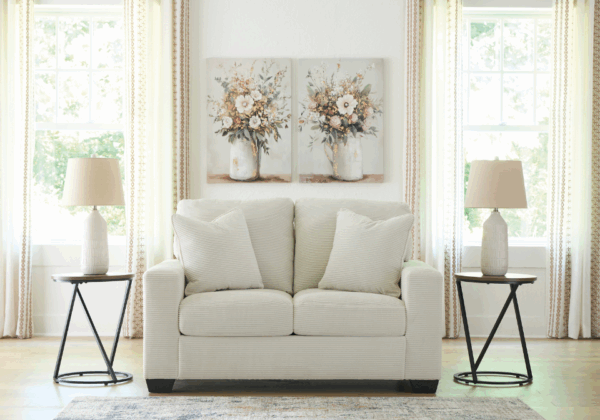 Greenbriar Ivory Loveseat - Image 3