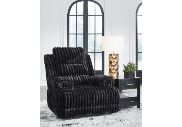 Rhines Falls Onyx Zero Wall Power Recliner - Image 3
