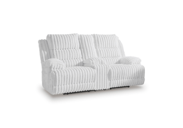 Rhines Falls Power Reclining Loveseat with Console