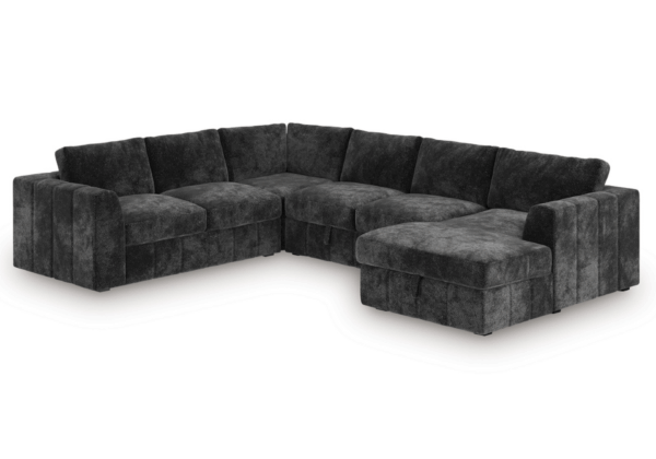 Armfield Pop-Up Sleeper Four-Piece Sectional with Storage Chaise - Image 3