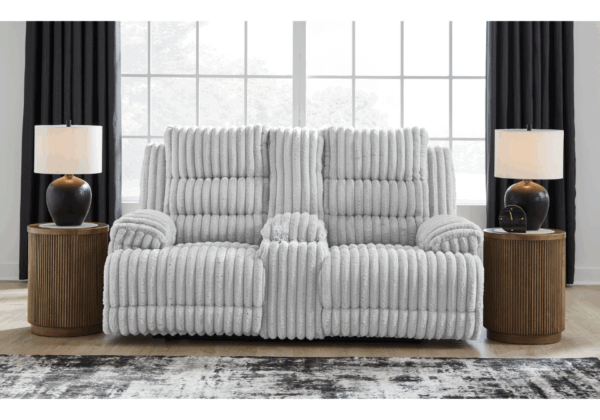 Rhines Falls Power Reclining Loveseat with Console - Image 3