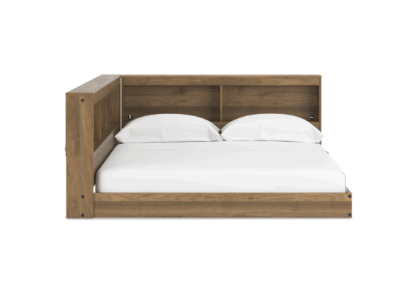 Deanlow Honey Full Bookcase Storage Bed - Image 2