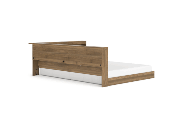 Deanlow Honey Full Bookcase Storage Bed - Image 4