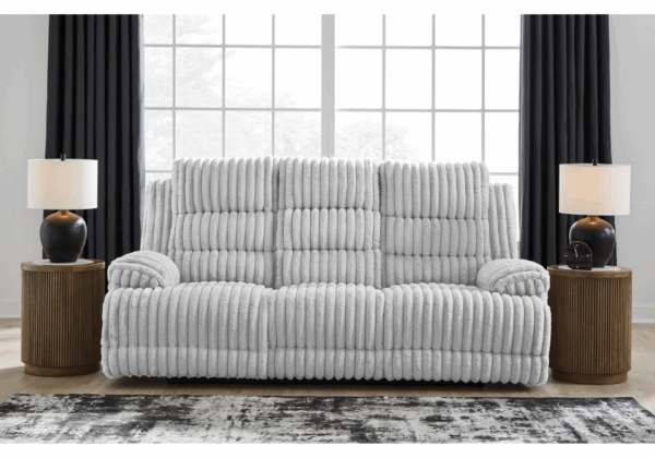 Rhines Falls Power Reclining Sofa with Drop-Down Console - Image 4