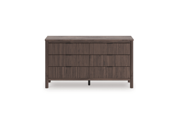 Pamytta Brown Six-Drawer Dresser - Image 3