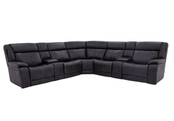 Milton Seven-Piece Power Reclining Sectional