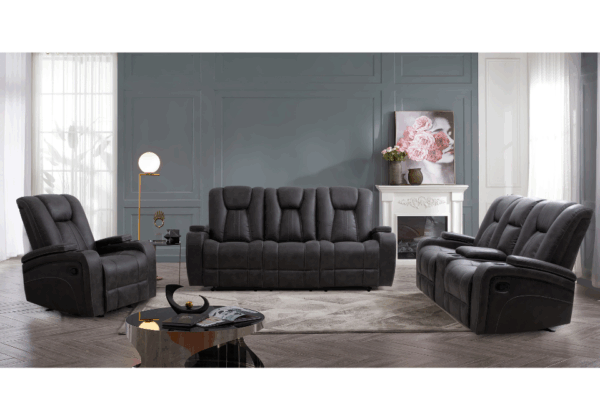 Ratchet Granite Reclining Sofa - Image 5