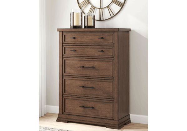 Taffenbrook Brown King Five-Piece Set - Image 4