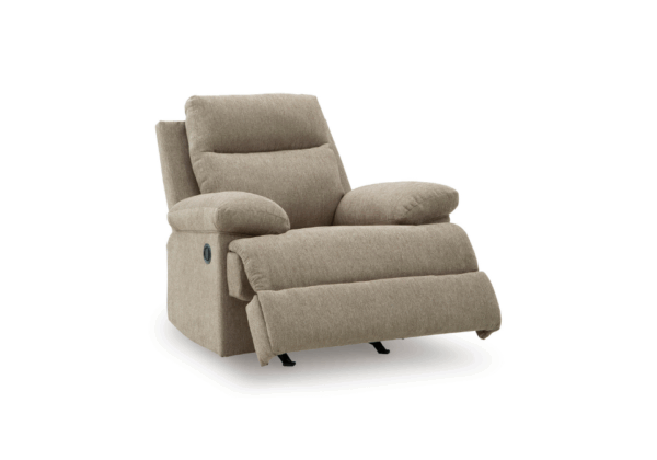 Side-Swipe Mocha Rocker Recliner - Image 2