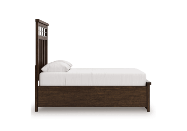 Taffenbrook Brown King Panel Storage Bed - Image 4