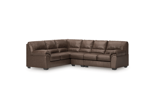 WillowBend Umber Three-Piece LAF Sofa Sectional - Image 2