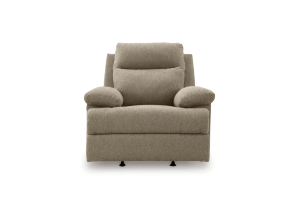 Side-Swipe Mocha Rocker Recliner - Image 4