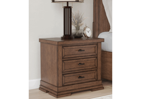 Taffenbrook Brown King Five-Piece Set - Image 3