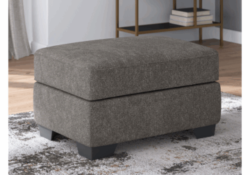 Olten Graphite Ottoman