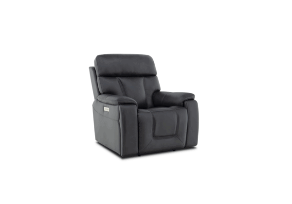 Fraser Black Power Recliner