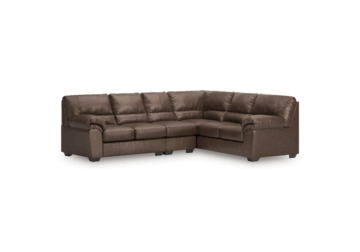 Alternative view of WillowBend Umber Three-Piece RAF Sofa Sectional