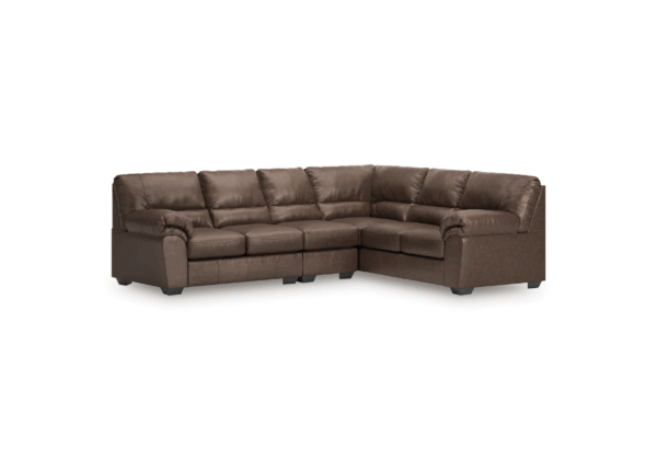 WillowBend Umber Three-Piece RAF Sofa Sectional - Image 2