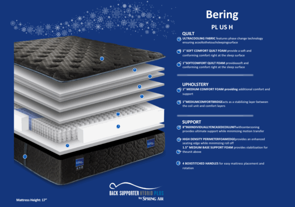 Bering Push Full Mattress - Image 2
