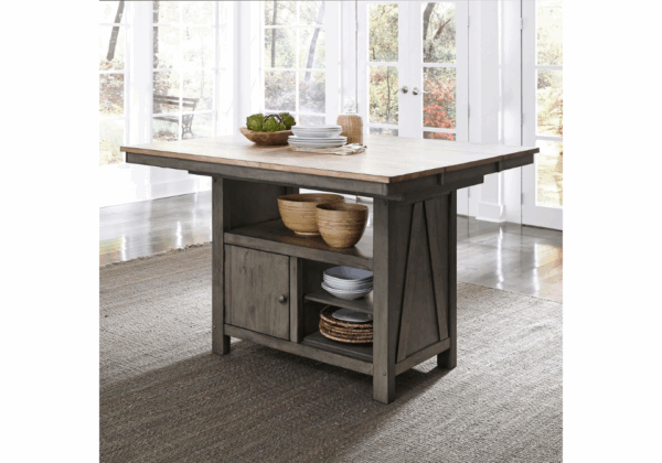 Lindsey Farm Gray Gathering Table - Image 3