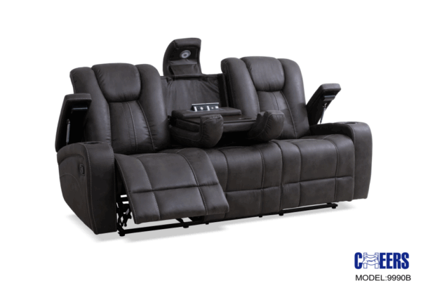 Ratchet Granite Reclining Sofa - Image 3