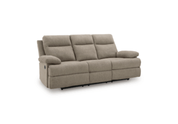 Side-Swipe Mocha Reclining Sofa