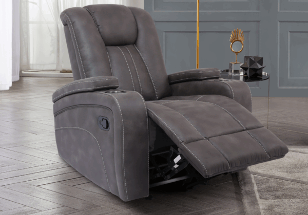 Ratchet Granite Glider Recliner - Image 3