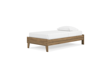Deanlow Honey Twin Platform Bed